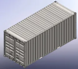 double door 20-Fuß-Container
