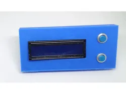 Holder LCD 2x16 + 2 Button
