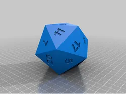 Loaded D20,printable