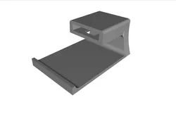 Low display stand for HP 27F