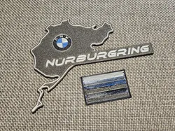 Nürburgring Plaquette with and without BMW Logo