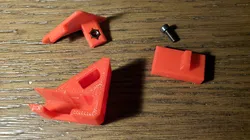 Original Prusa Enclosure - Slider Lock Latch - Optimised remixed with nut
