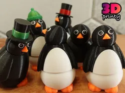 Posable Penguin Fidget