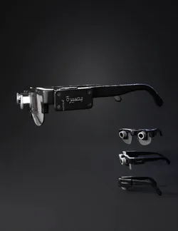 smart glasses with sensor modules cameras and Arduino processing unit