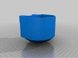 Vaso per fiori con ganci