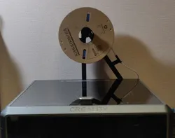 Creality K1 Max Top Spool Holder (two types of spool holder)