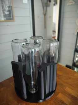Dryer for IKEA SPARTANSK glass bottles