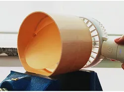 duct damper for bathroom