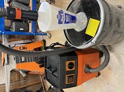 Fein vac to Oneida dust separator adapter