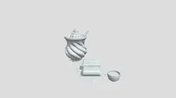 Food Items Sushi And Coffee High Poly