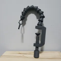Fully Printable Soldering Third Hand Clamp