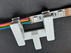 LED-Strip soldering tool for 8, 10, 12 and 14 mm wide LED strips