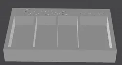 Organizer (screws and screwdrivers box)