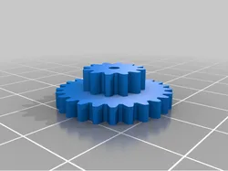 Printer motor gearbox V2