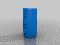 Razor Blade Disposal Container