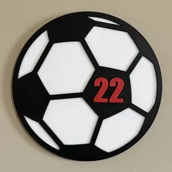 Soccer Name Sign