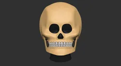 Cosplay STL Descărcare - Skull Helmet - Ideart3D