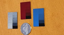 HueForge Step Test Square - 0.04mm steps