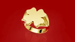 Jewelry & Accessories STL Descărcare - Flower Top Profile Signet Ring - Christina3d