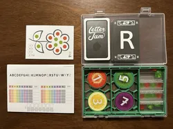 Letter Jam - Photo Box Game Organizer