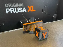 Multicolor calibration cube for Prusa XL