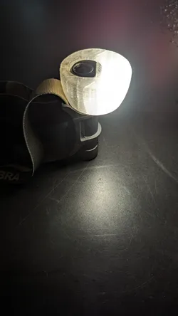 parametric Headlamp Diffusor Cap - Camping Light