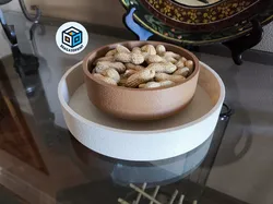 Peanut Pistachio Bowl with Disposal Compartment #3