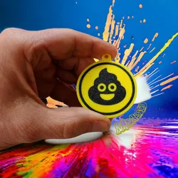 Poop sign,key ring or medal