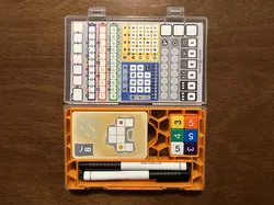 Silver and Gold - Photo Box Game Organizer