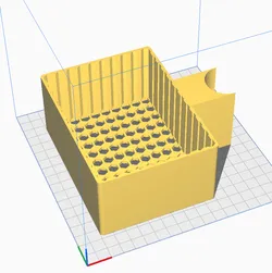 Soap holder for 3.5cm rods