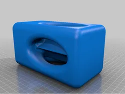 Square 4 hole vase