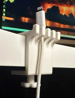 USB Cable Organizer (Screw Clamp)