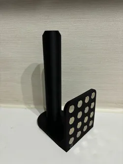 Vertical Paper Towel Holder with Magnetic Back