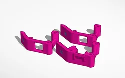 Voron 2.4 CNC spacers Y axis endstop mount + multicolor