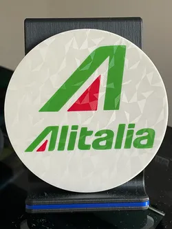 3D printer bestanden | 3MF | Coaster Alitalia