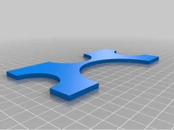 Axminster chuck jaw dovetail template