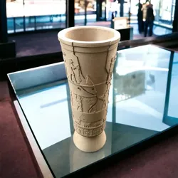 Badges & Coins STL تنزيل - Warka Vase - Replica 1:1 - Ozvald-3D