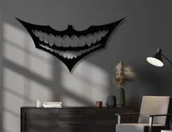 Bat Smile Wall Art