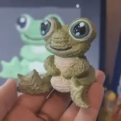 Characters & Creatures STL Download - Frogoby Wooot3D