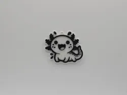 Cute Axolotl Keychain