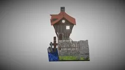 Diorama Medieval Watermill