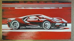 Ford GT "Filament Painting"