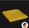 GameBoy Cartridge w/Deeper inset for small hueforge prints