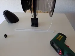 IKEA Lack enclosure - filament slot