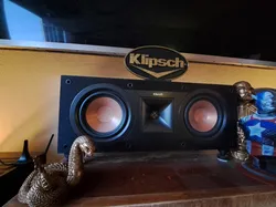 Klipsch sign & stand