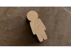 Nefarious Meeple, Laser-Cut