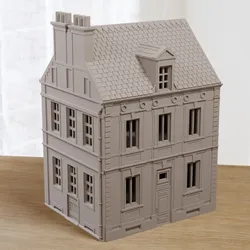 Normandy Row Cottage TS13 - Miniature Wargaming French Terrain WW2