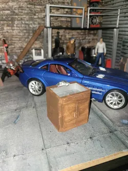 Other STL تنزيل - 1/24 Comptoir avec evier B / Counter with sink B - Vendetta3Diorama