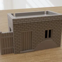 Stalker Loner Shed - Zona Alfa Wargaming Terrain
