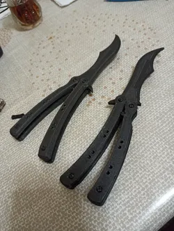 3d butterfly knife